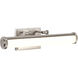 Cora LED 18.25 inch Brushed Nickel Vanity Wall Light