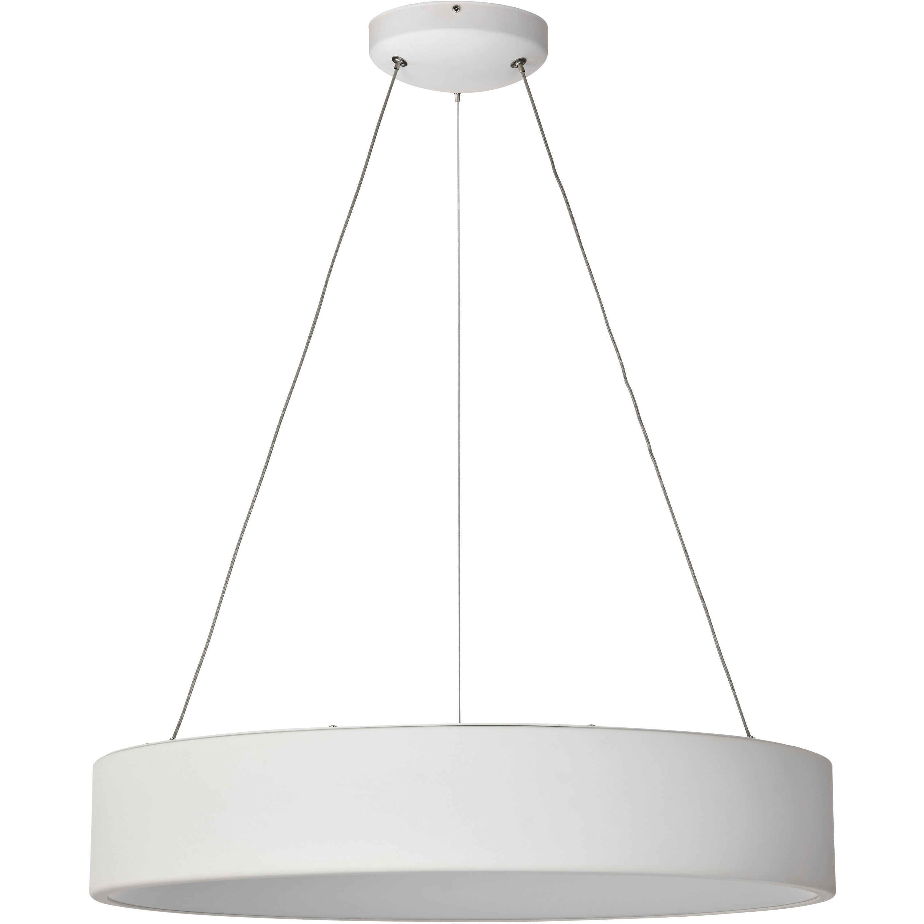 Orbit LED 23.5 inch White Pendant Ceiling Light