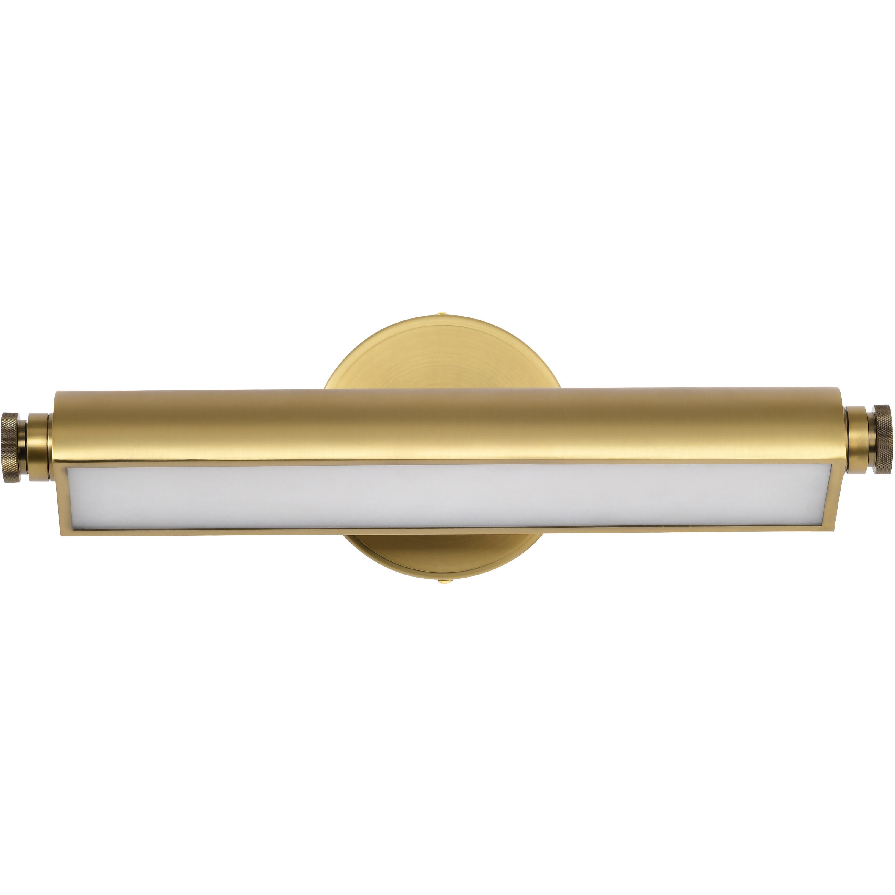 Auden LED 17.75 inch Vintage Brass Vanity Wall Light