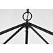 Emma 4 Light 20 inch Matte Black Pendant Ceiling Light