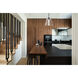 Aura LED 12 inch Matte Black Pendant Ceiling Light