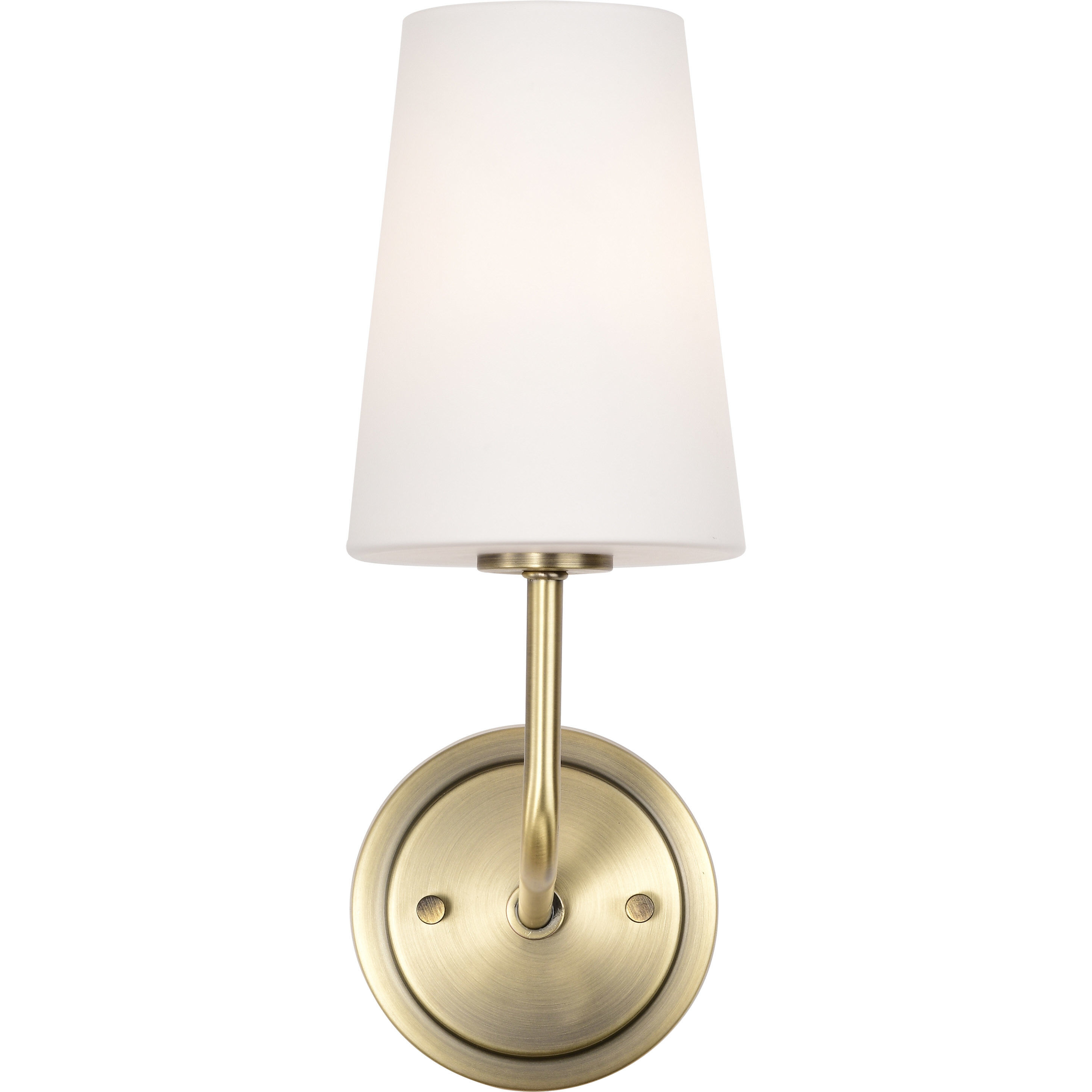 Cordello 1 Light 5 inch Vintage Brass Wall Sconce Wall Light