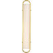 Velano LED 26 inch Brushed Brass Vanity Wall Light