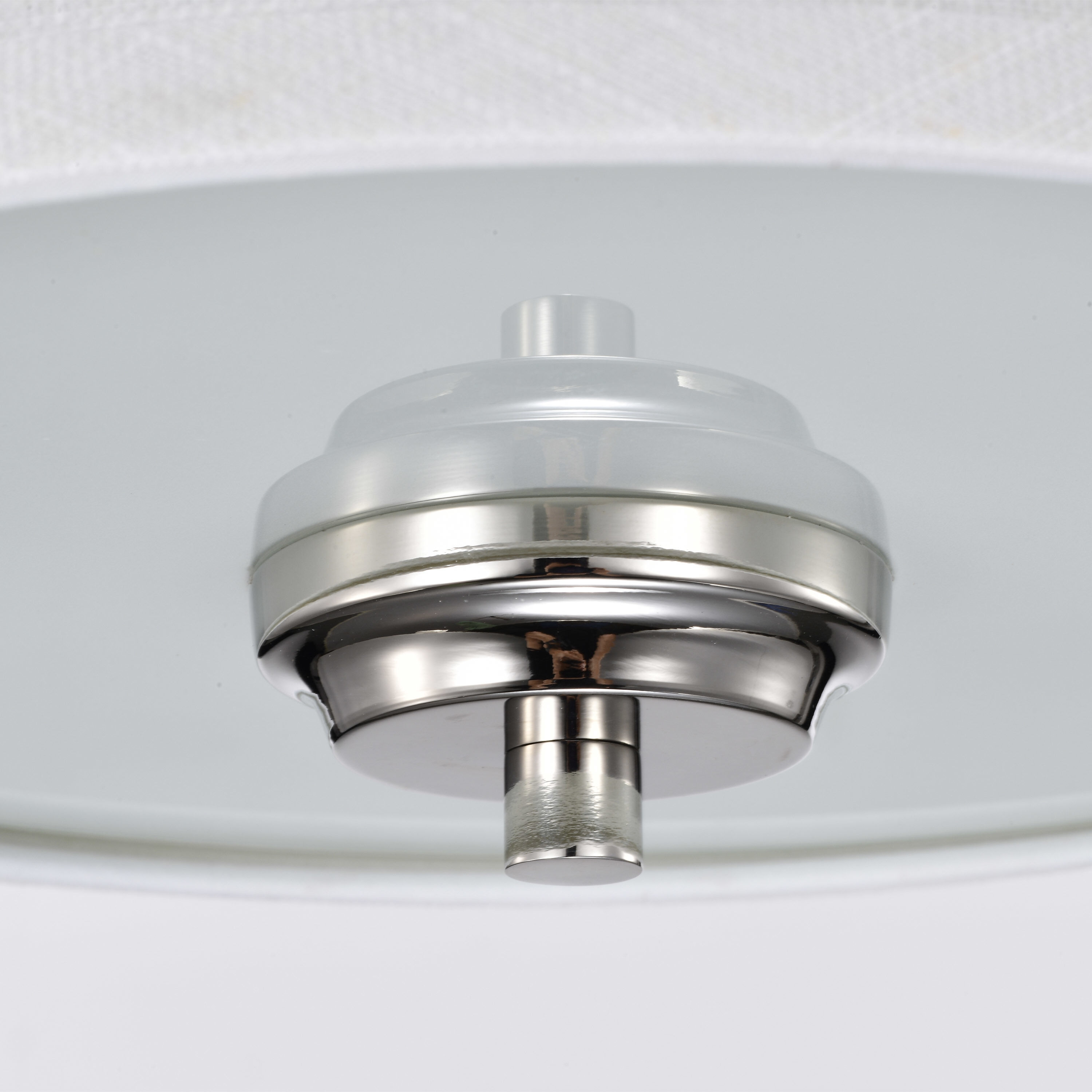 Harlow 2 Light 13.38 inch Polished Nickel Flush Mount Ceiling Light