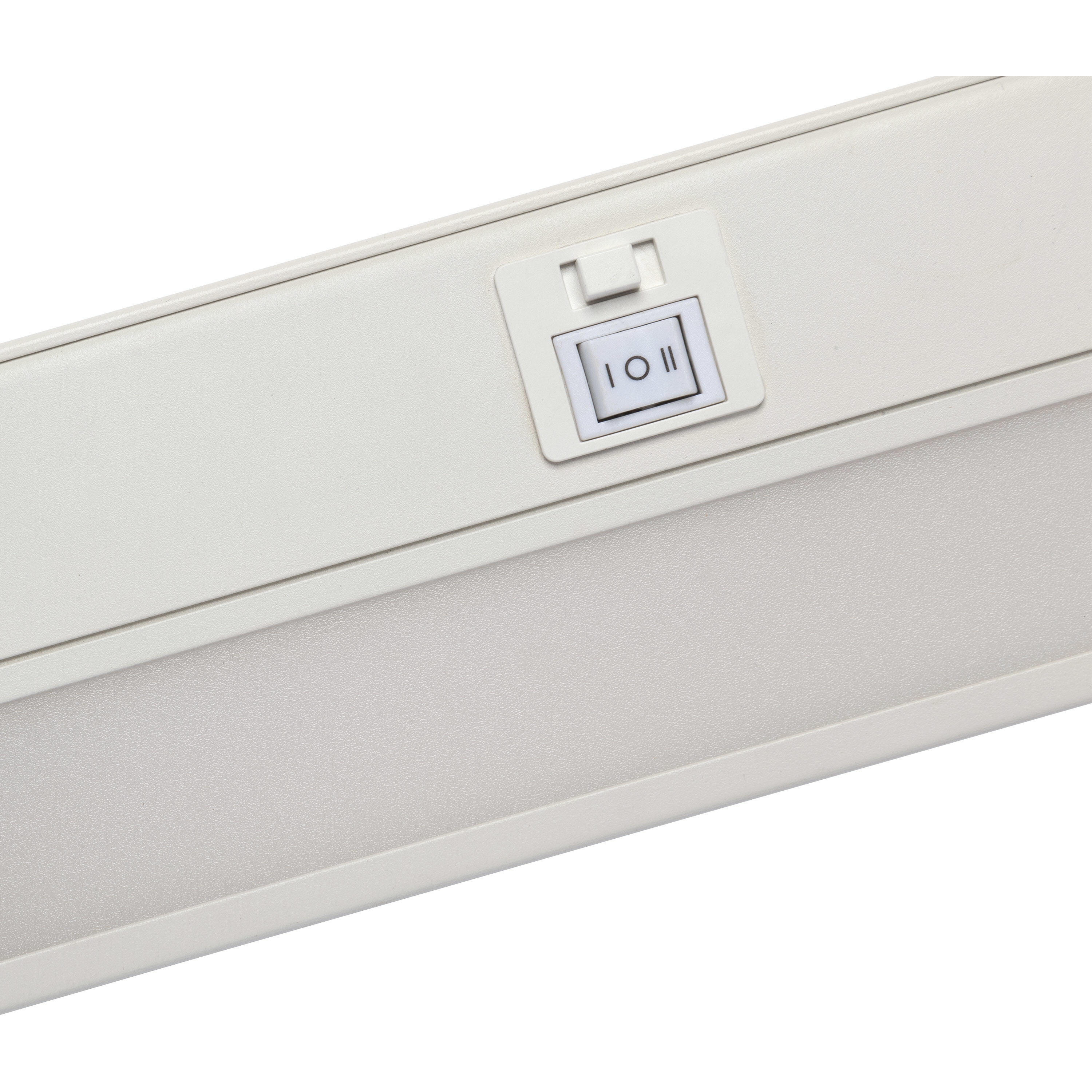 CounterQuick 120 LED 22 inch White Under Cabinet & Cove, Linear Strip