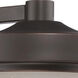 Diego LED 14 inch Mahogany Bronze Outdoor Wall Light