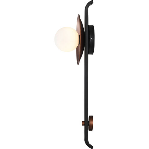 Colby 1 Light 8.13 inch Matte Black Wall Sconce Wall Light