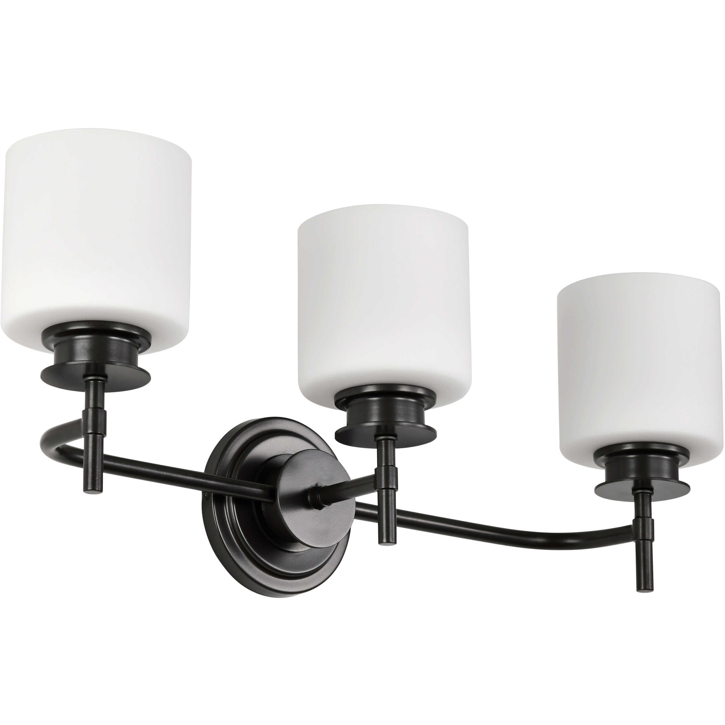 Warren 3 Light 24 inch Gun Metal Vanity Light Wall Light