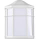 Brentwood 1 Light 10 inch White Outdoor Wall Lantern