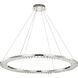 Nova LED 35.88 inch Polished Nickel Pendant Ceiling Light