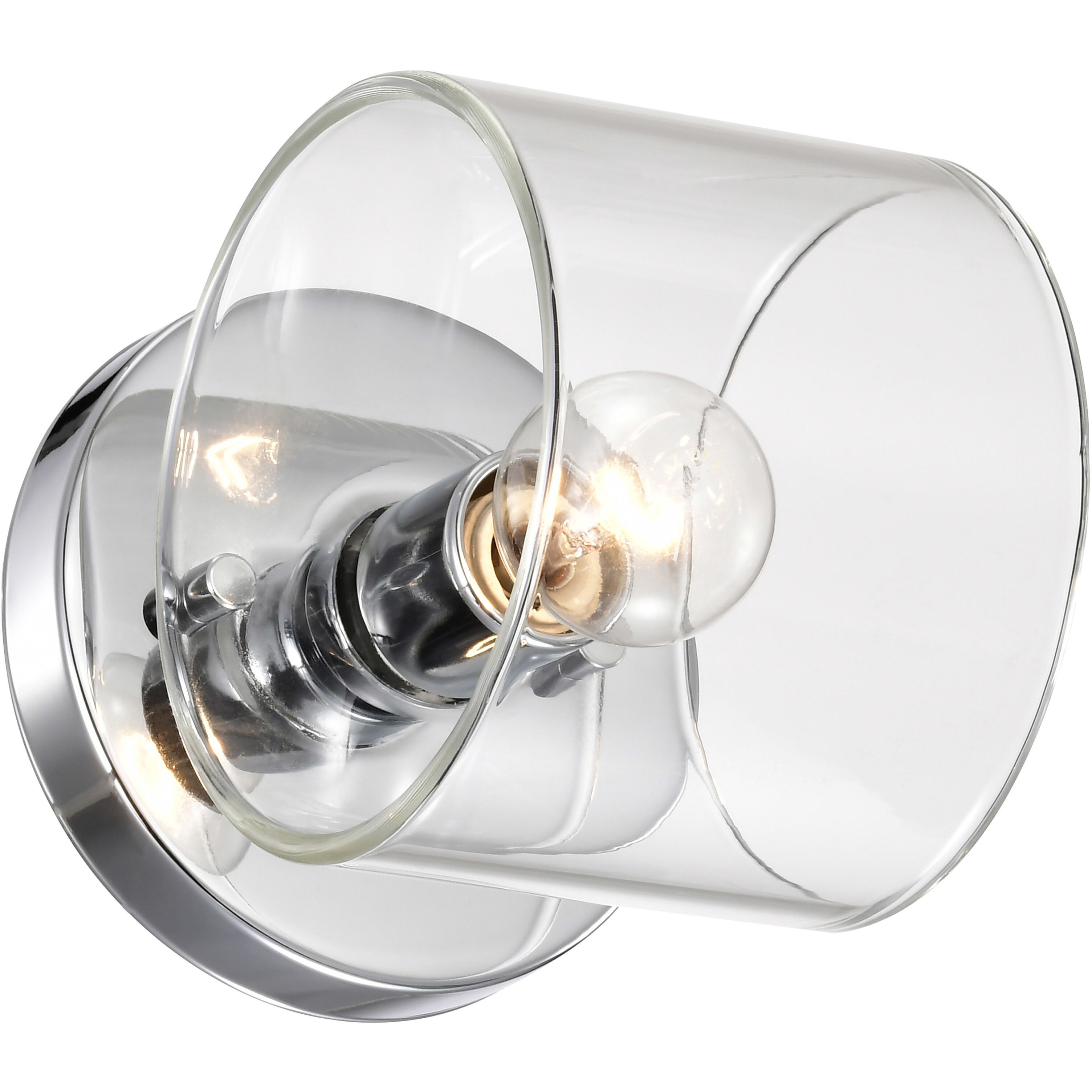 Marlowe 1 Light 4.88 inch Polished Nickel Vanity Light Wall Light