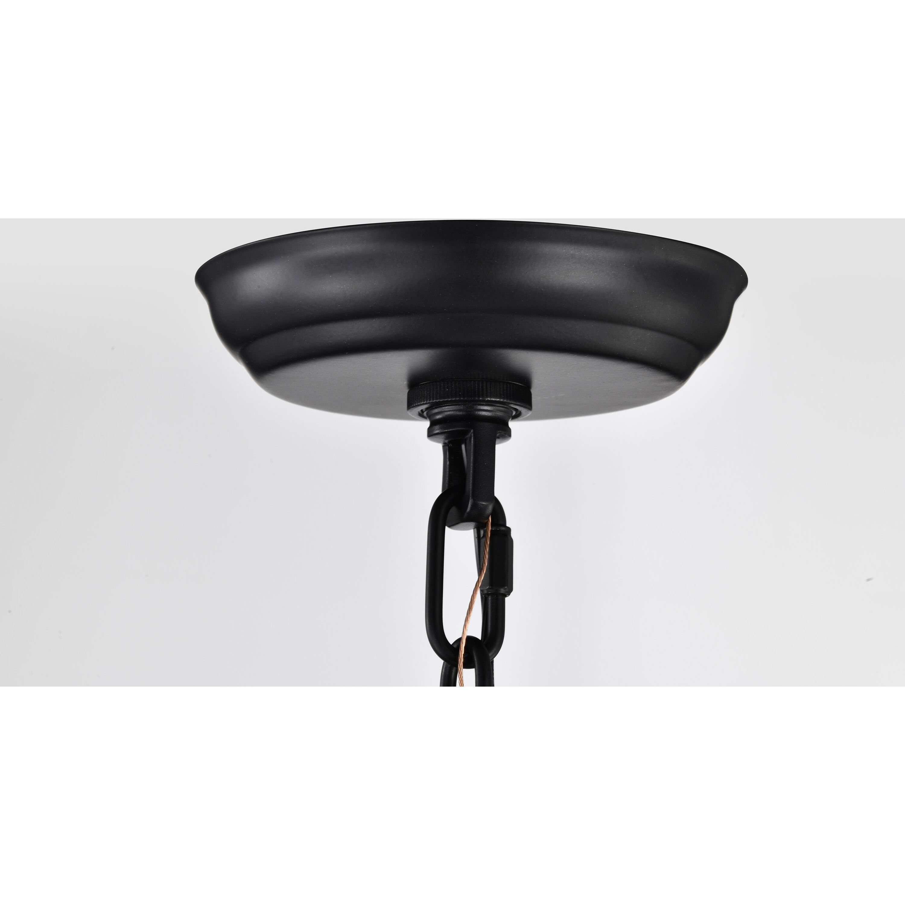 Amado 3 Light 14 inch Matte Black Pendant Ceiling Light