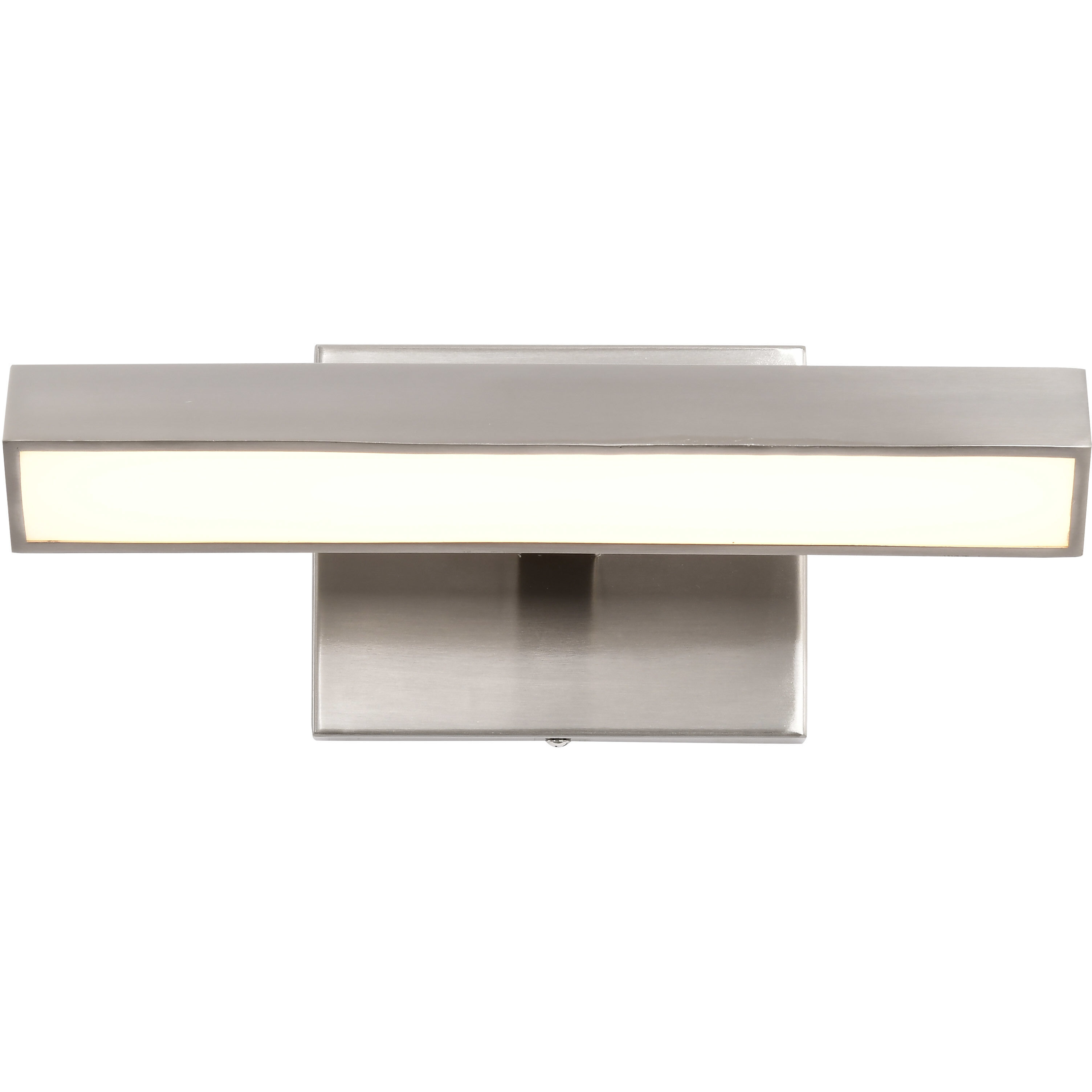 Mila LED 12.2 inch Brushed Nickel Vanity Wall Light