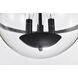 Amado 3 Light 14 inch Matte Black Pendant Ceiling Light