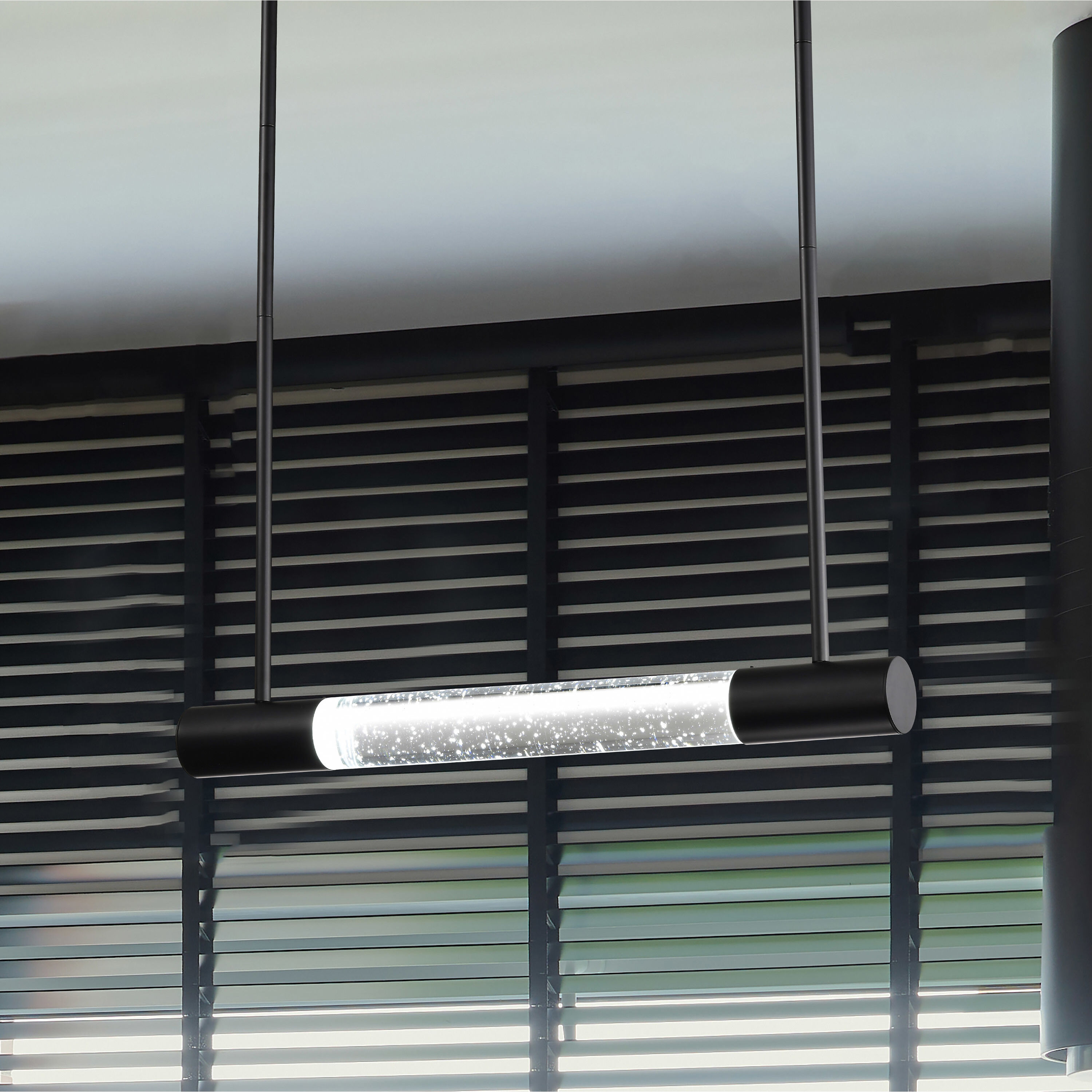 Lacey LED 2.25 inch Matte Black Pendant Ceiling Light