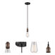Vintage 1 Light 4.88 inch Rustic Bronze Pendant Ceiling Light