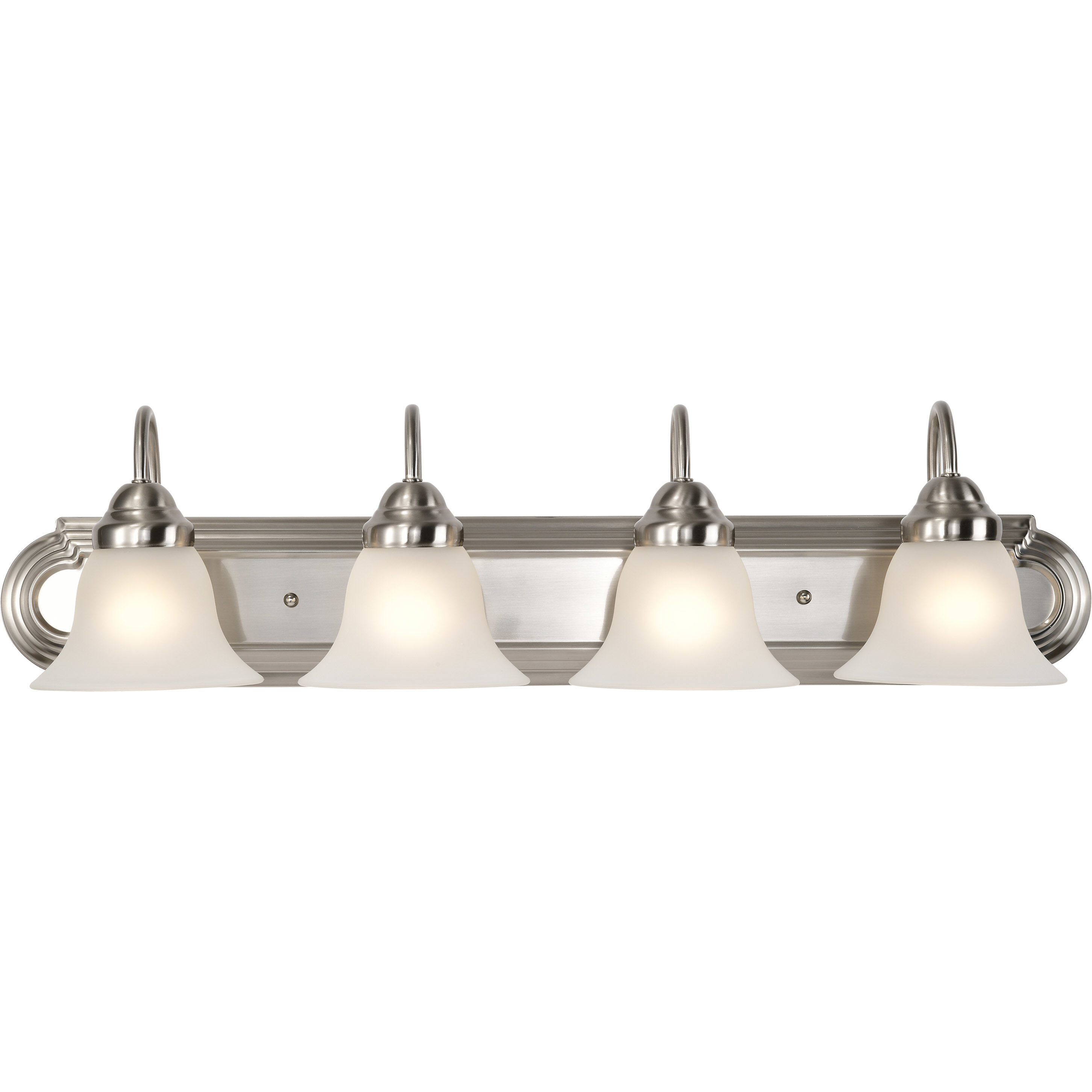 Ballerina 4 Light 30 inch Brushed Nickel Vanity Light Wall Light