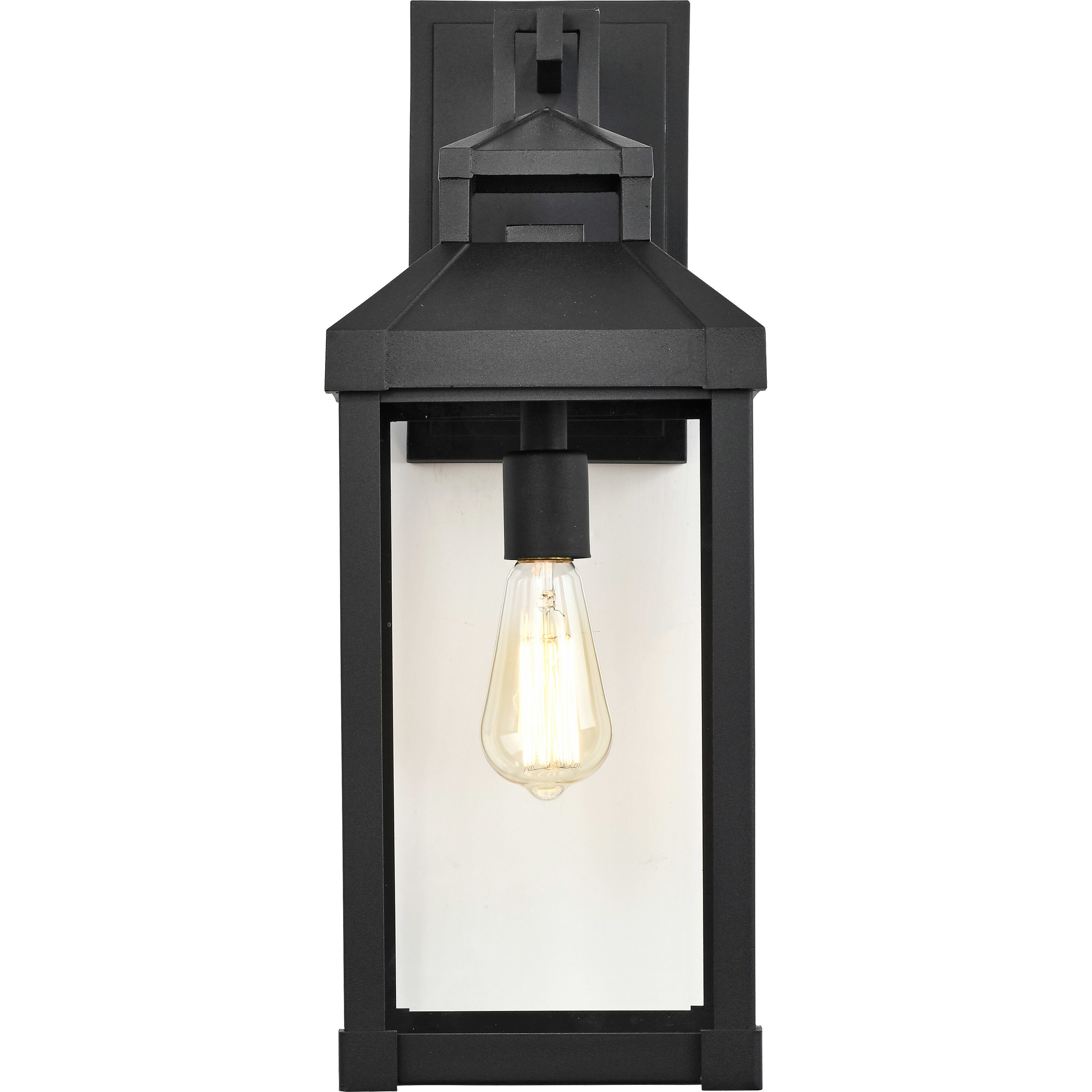 Corning 1 Light 20 inch Matte Black Outdoor Wall Sconce