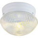 Brentwood 1 Light 8 inch White Flush Mount Ceiling Light