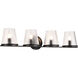 Valentine 32 inch Black Vanity Wall Light