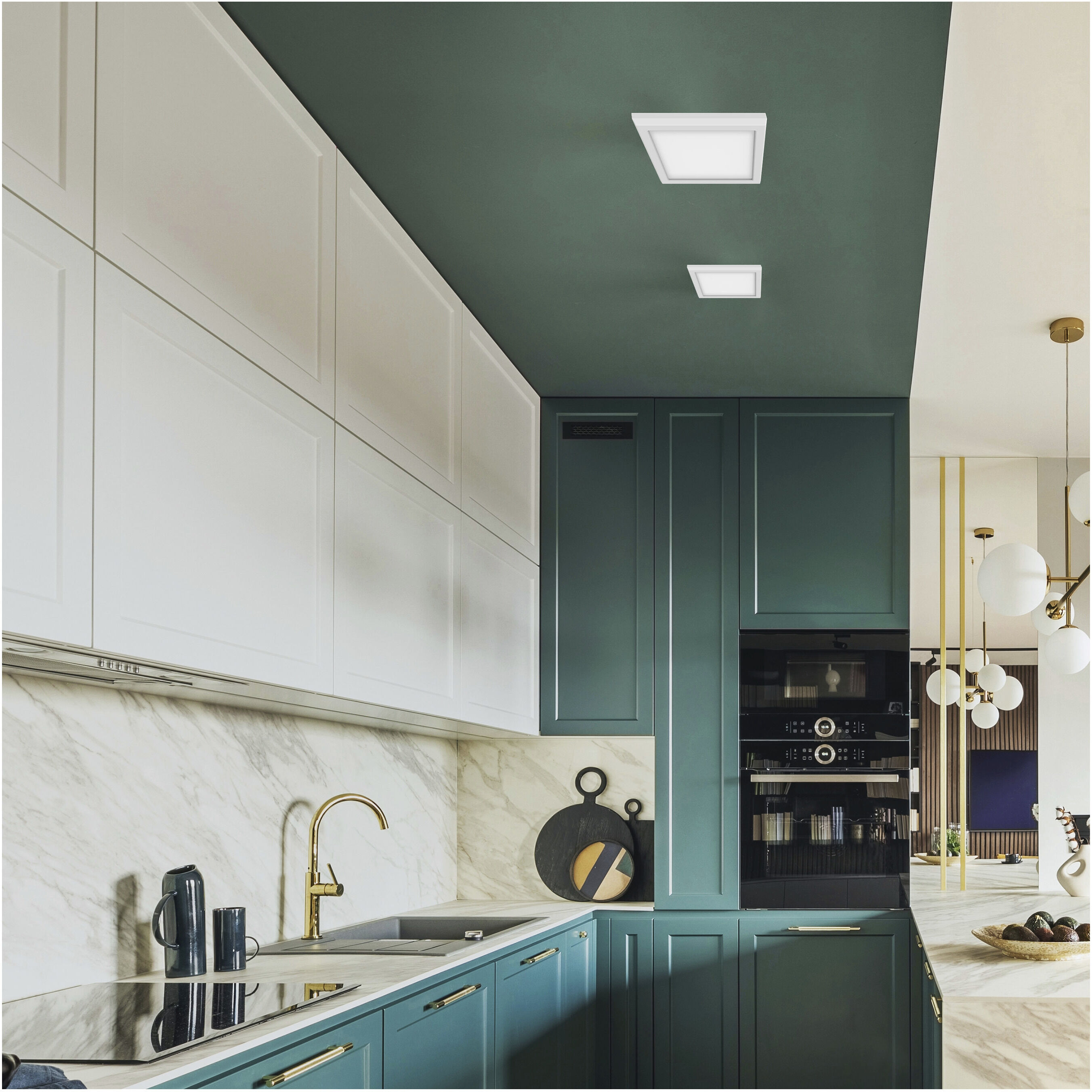 Blink LED 7 inch White Edge Lit Ceiling Light