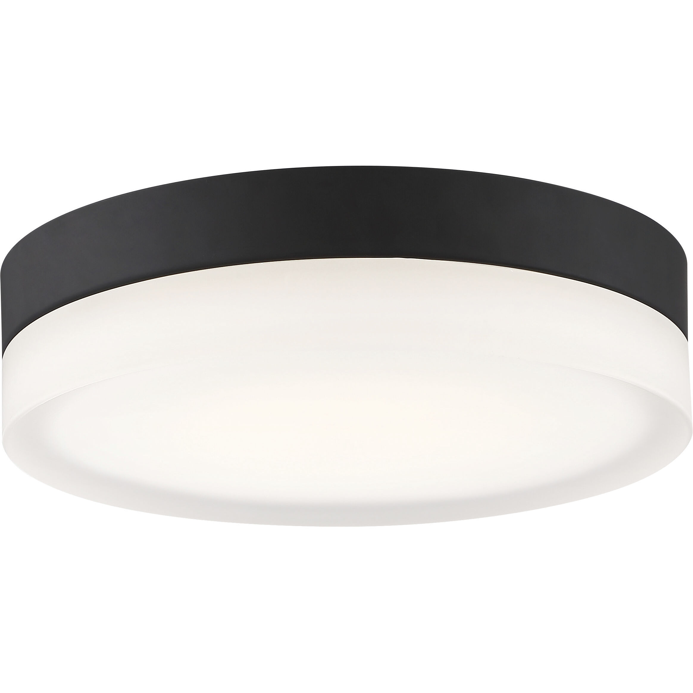 Pi LED 9 inch Black Flush Mount Ceiling Light
