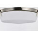 Rowen 4 Light 18.5 inch Brushed Nickel Flush Mount Ceiling Light