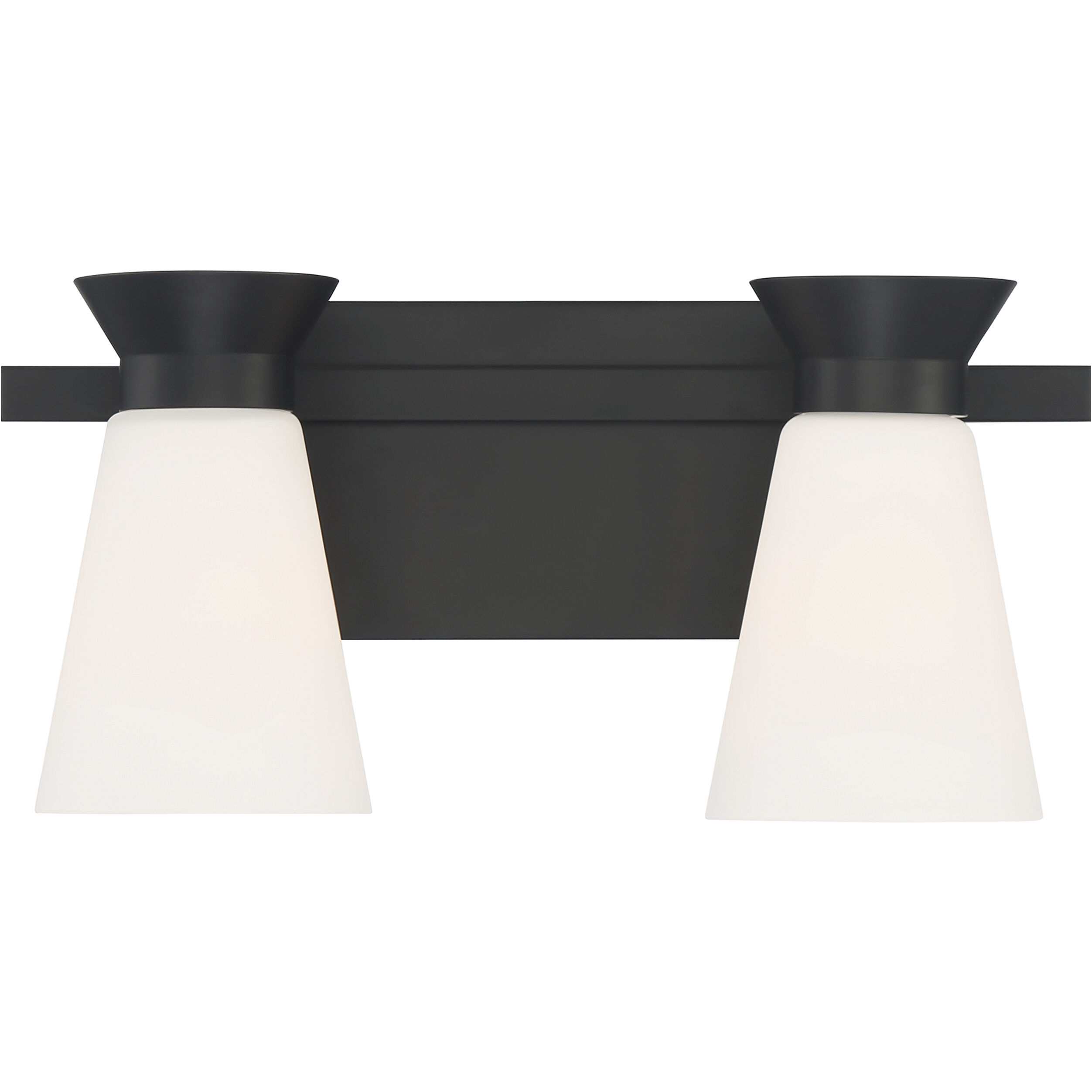 Caleta 2 Light 15 inch Black Vanity Light Wall Light