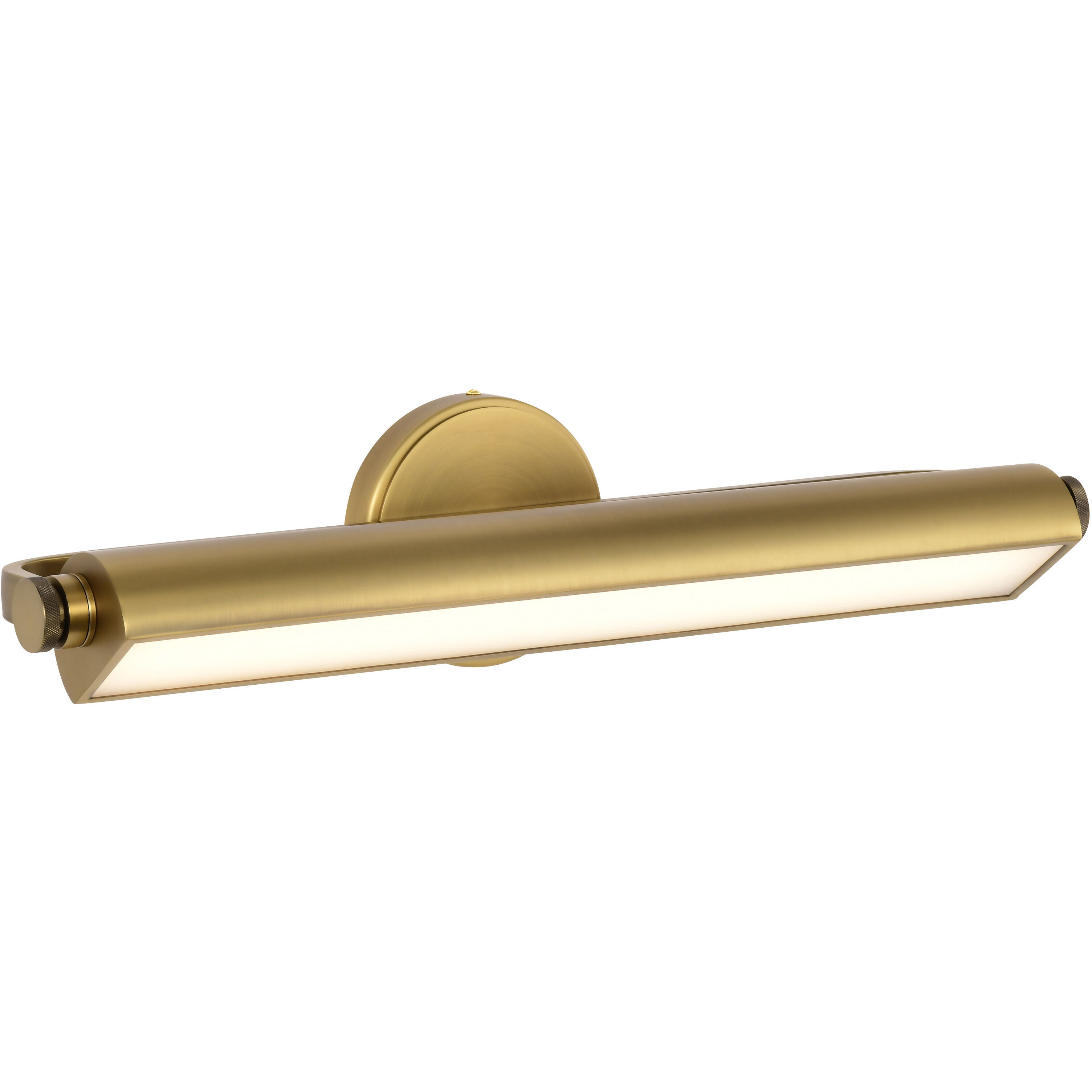 Auden LED 23.5 inch Vintage Brass Vanity Wall Light
