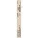 Brentwood LED 24 inch White Troffer Ceiling Light, Center Basket