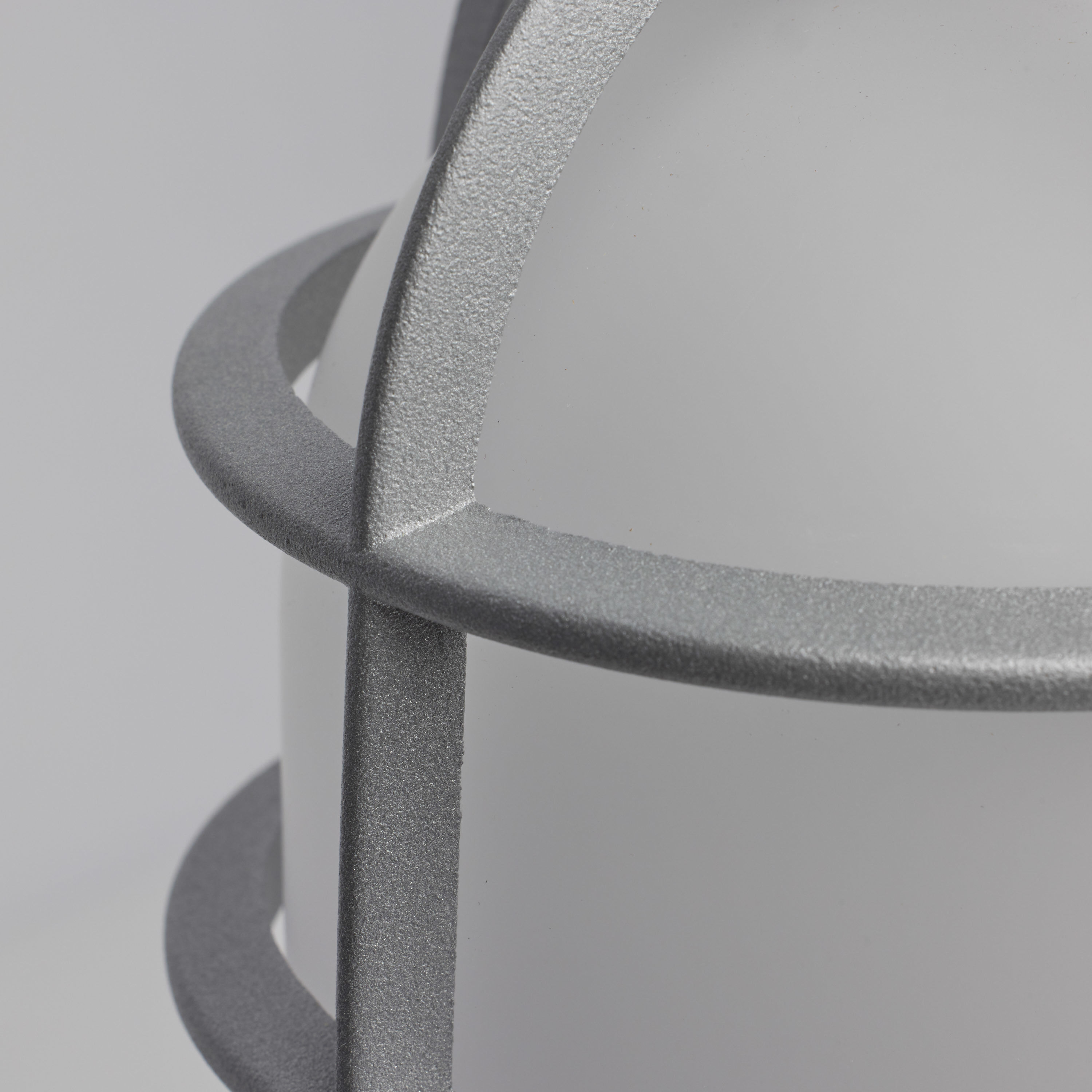 Brentwood LED Gray Linear Ceiling Light, Vapor Proof