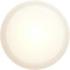 Pi LED 9 inch Brushed Nickel LED Flush Mount Ceiling Light