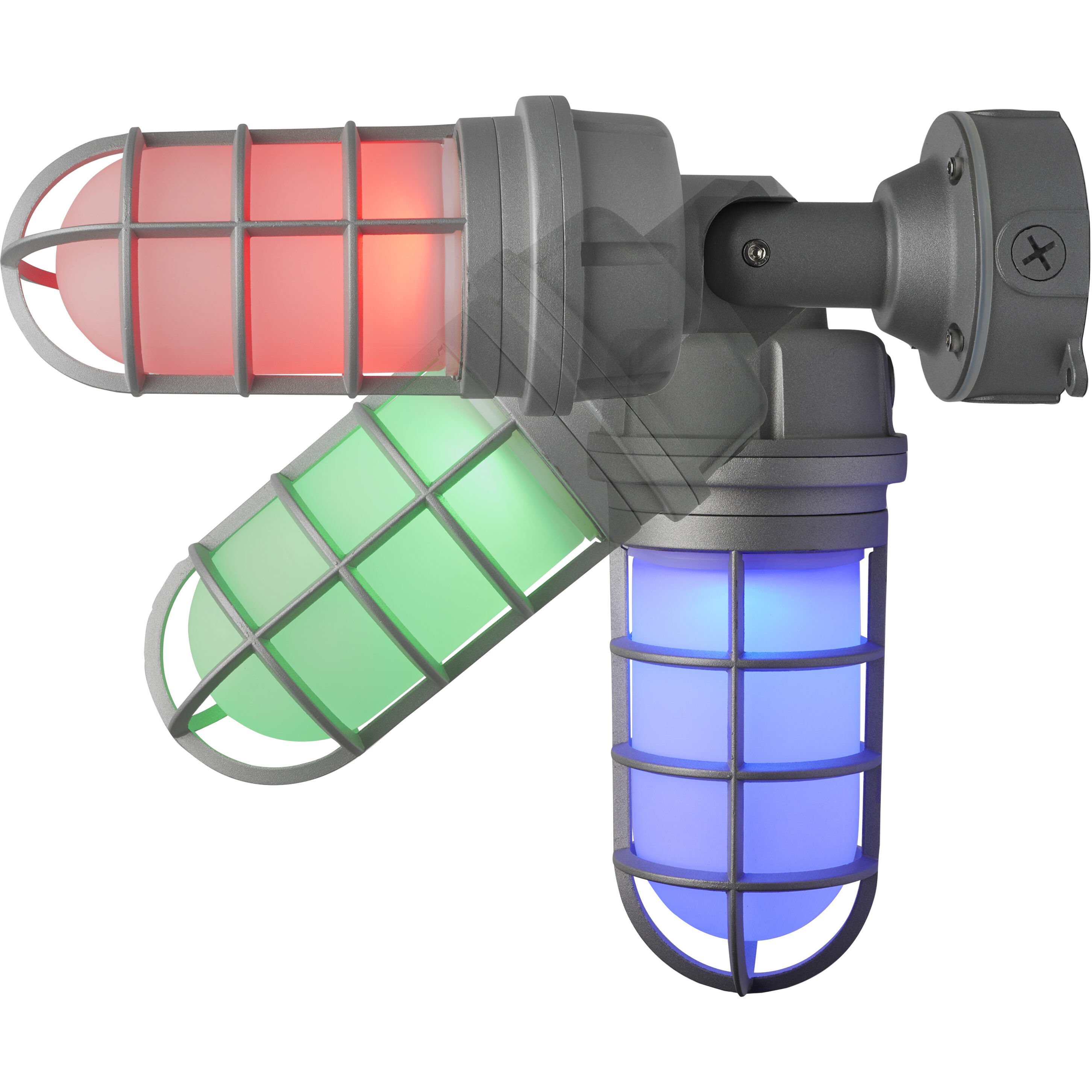 Brentwood LED Gray Linear Ceiling Light, Vapor Proof