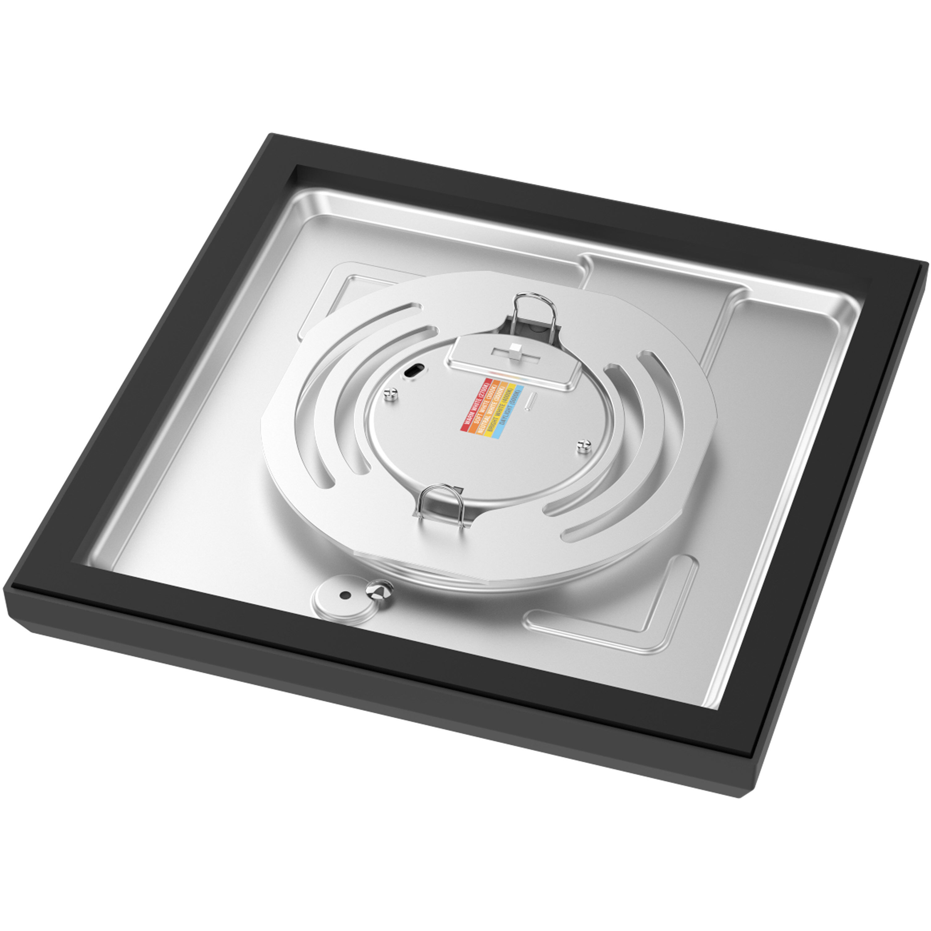 Blink LED 7 inch Black Edge Lit Ceiling Light