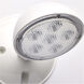 Brentwood LED 4.5 inch White Remote Emergency Light