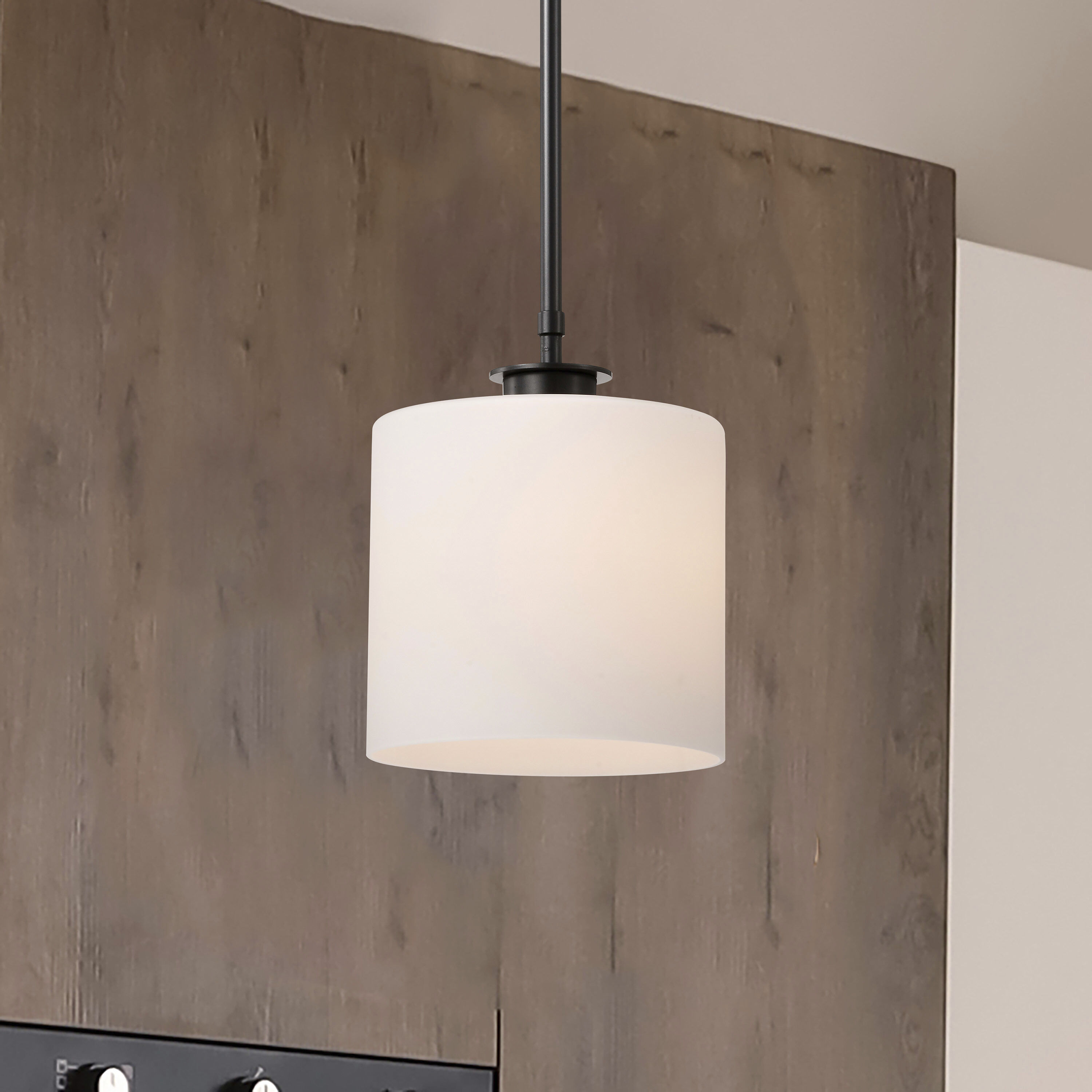 Warren 8 inch Gun Metal Pendant Ceiling Light