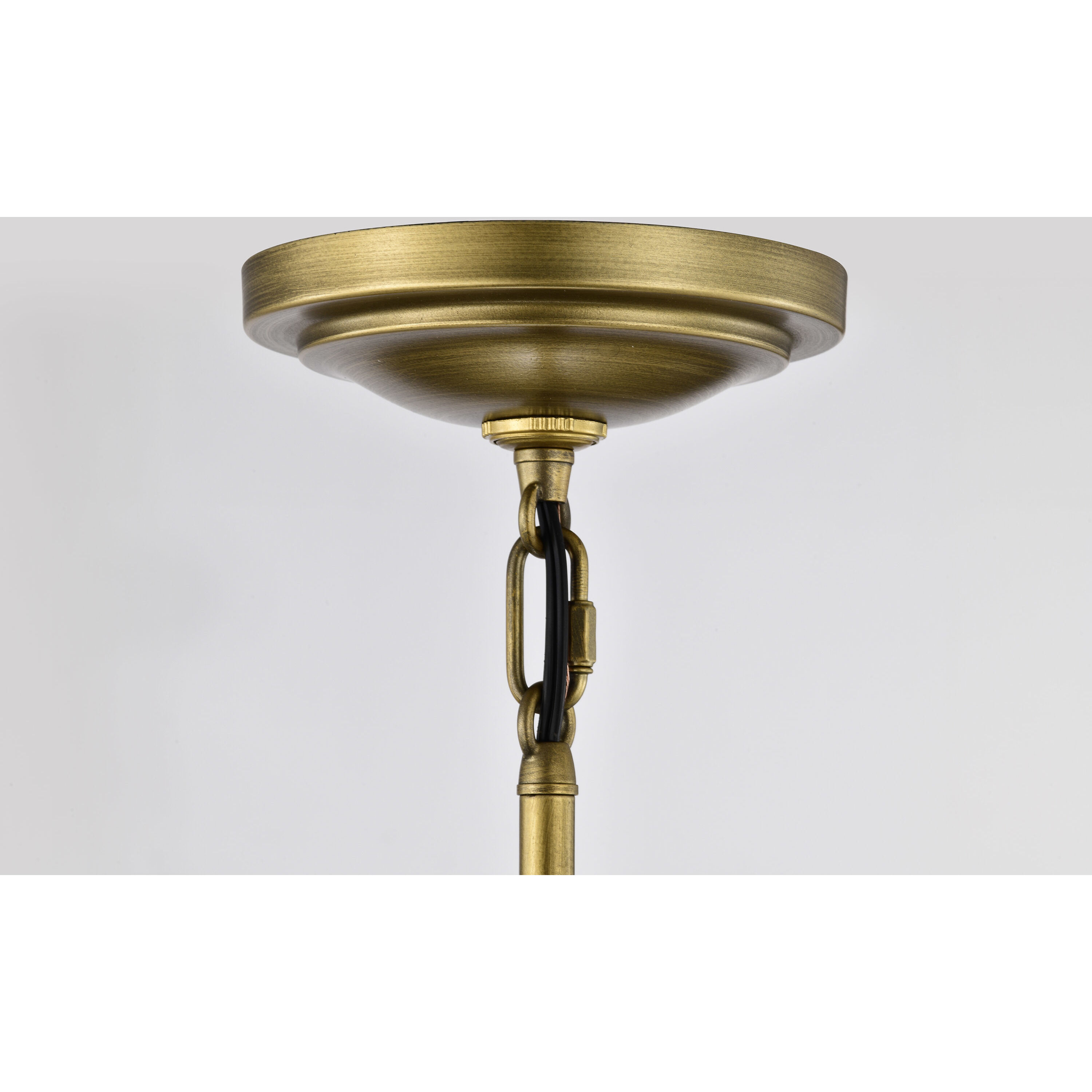 Valdora 1 Light 10.38 inch Natural Brass Pendant Ceiling Light