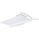 ColorQuick;PowerQuick LED 23.74 inch White Troffer Ceiling Light
