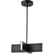 Blaine LED 15.75 inch Matte Black Pendant Ceiling Light