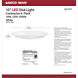 Brentwood LED 10 inch White LED Disk Light Ceiling Light