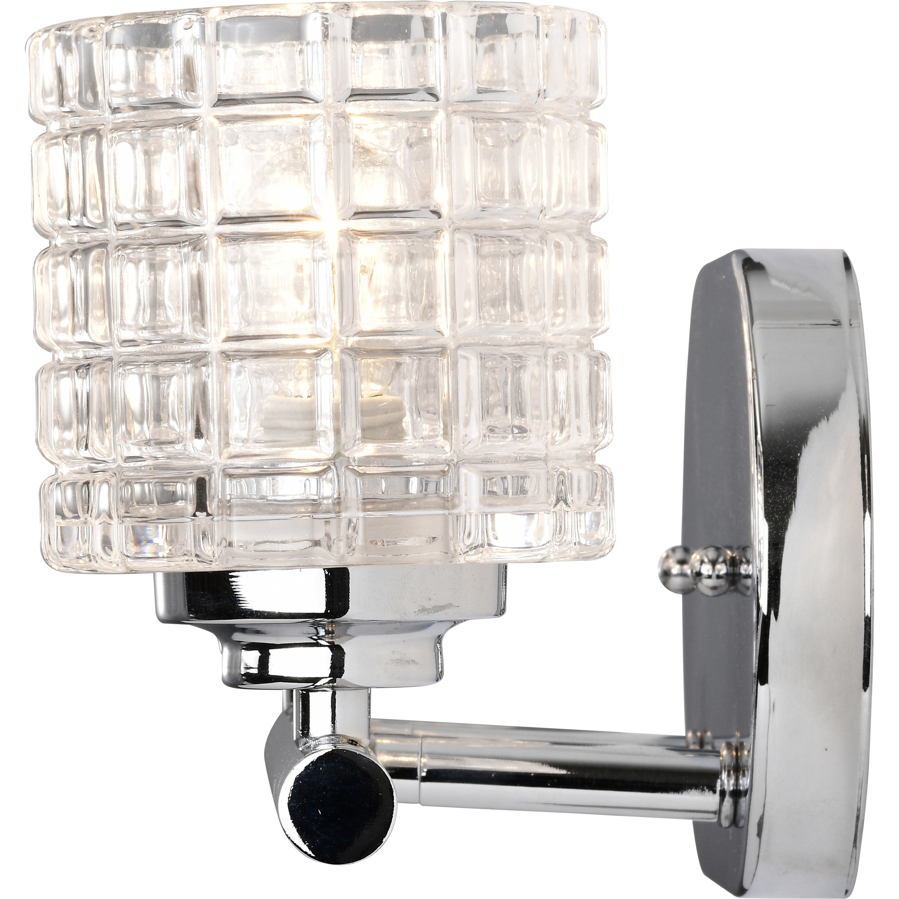Votive 3 Light 17.88 inch Polished Nickel Vanity Light Wall Light