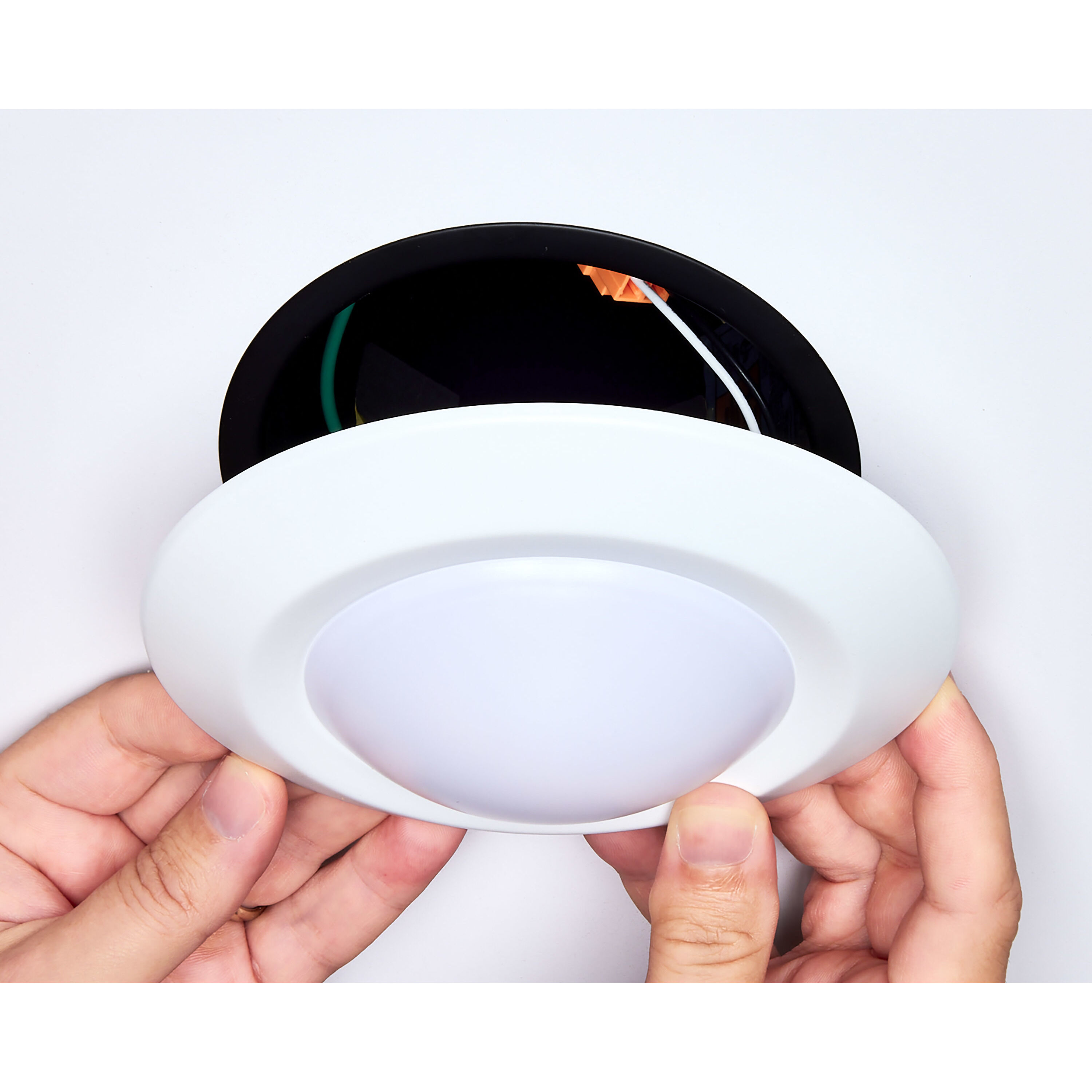 Brentwood Integrated LED White LED Disk