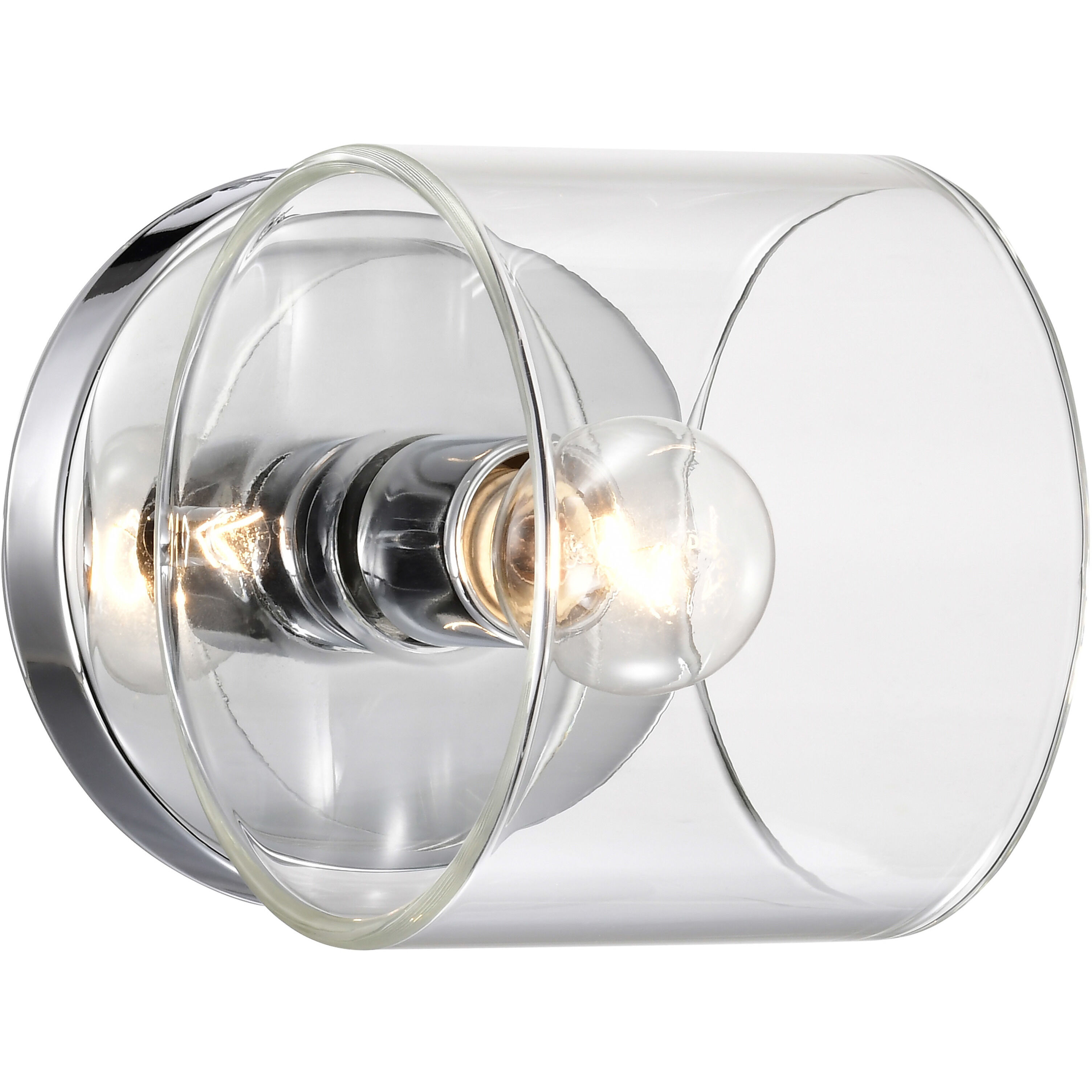 Marlowe 1 Light 4.88 inch Polished Nickel Vanity Light Wall Light