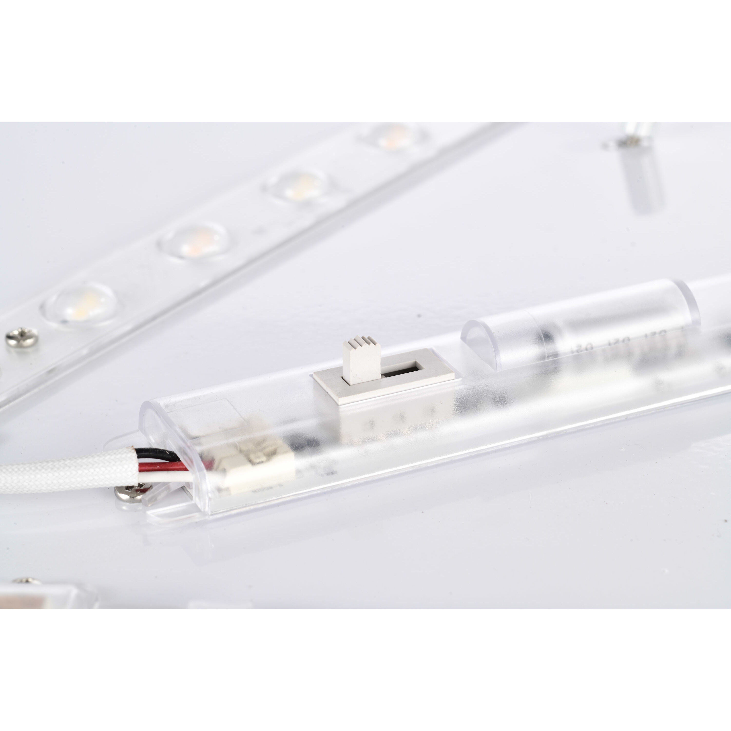 Glamour LED 24 inch Matte Black Flush Mount Ceiling Light