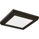 Blink LED 5 inch Bronze Edge Lit Ceiling Light