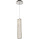 Nova LED 1.38 inch Polished Nickel Pendant Ceiling Light
