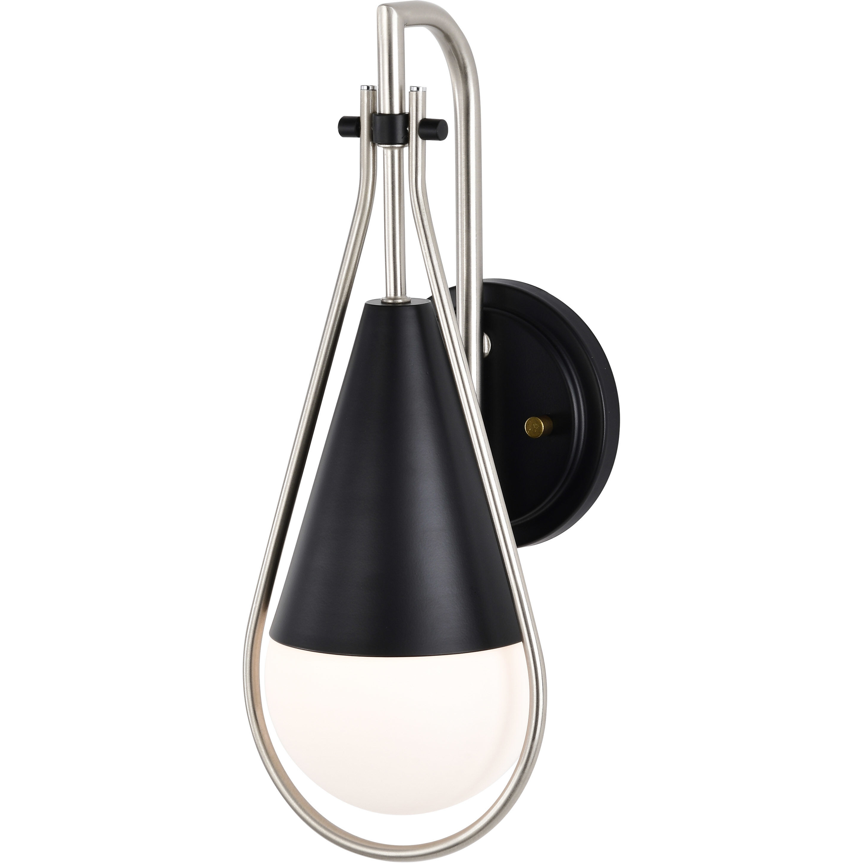 Admiral 1 Light 6.5 inch Matte Black Wall Sconce Wall Light