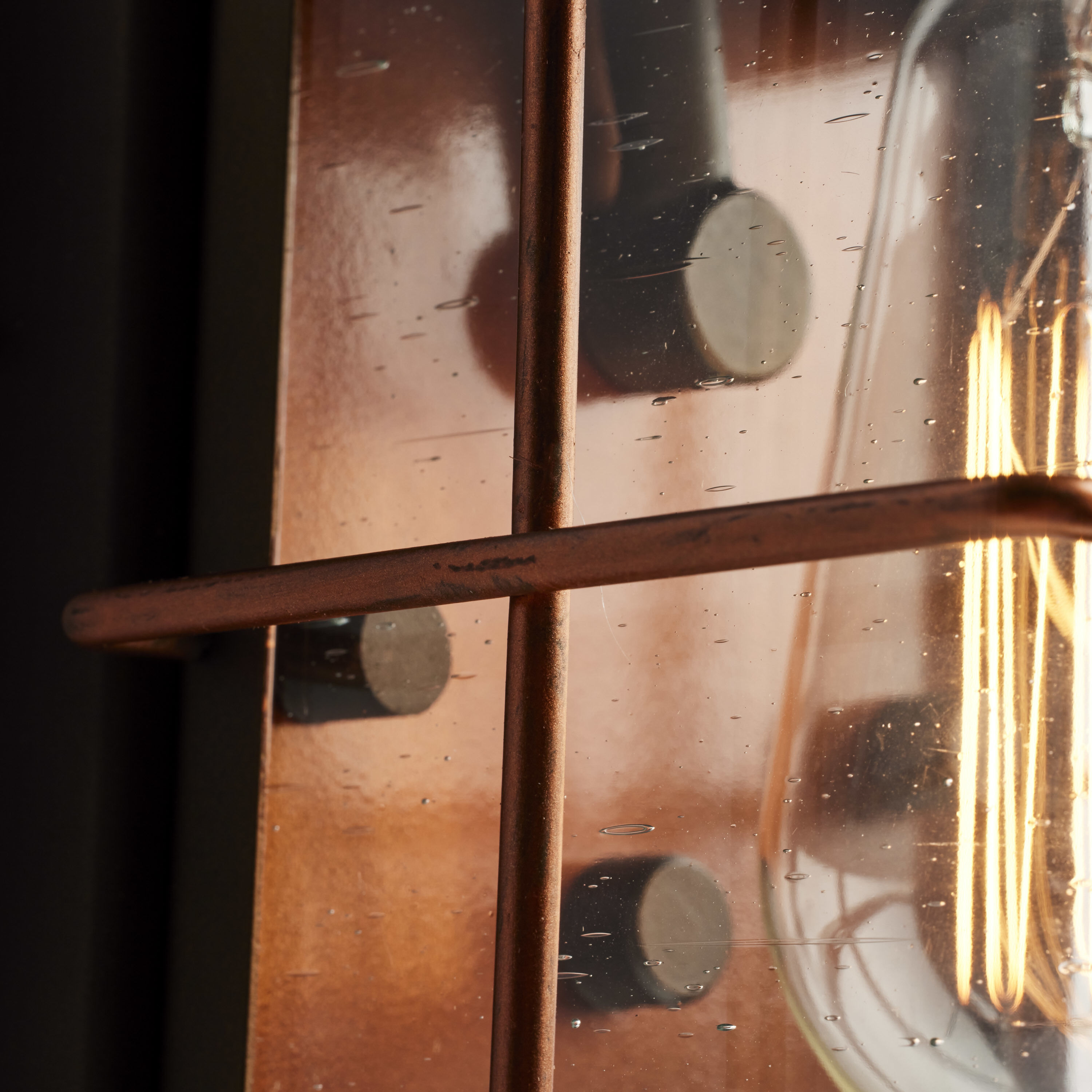 Howell 1 Light 11 inch Bronze and Copper Accents Outdoor Wall Light