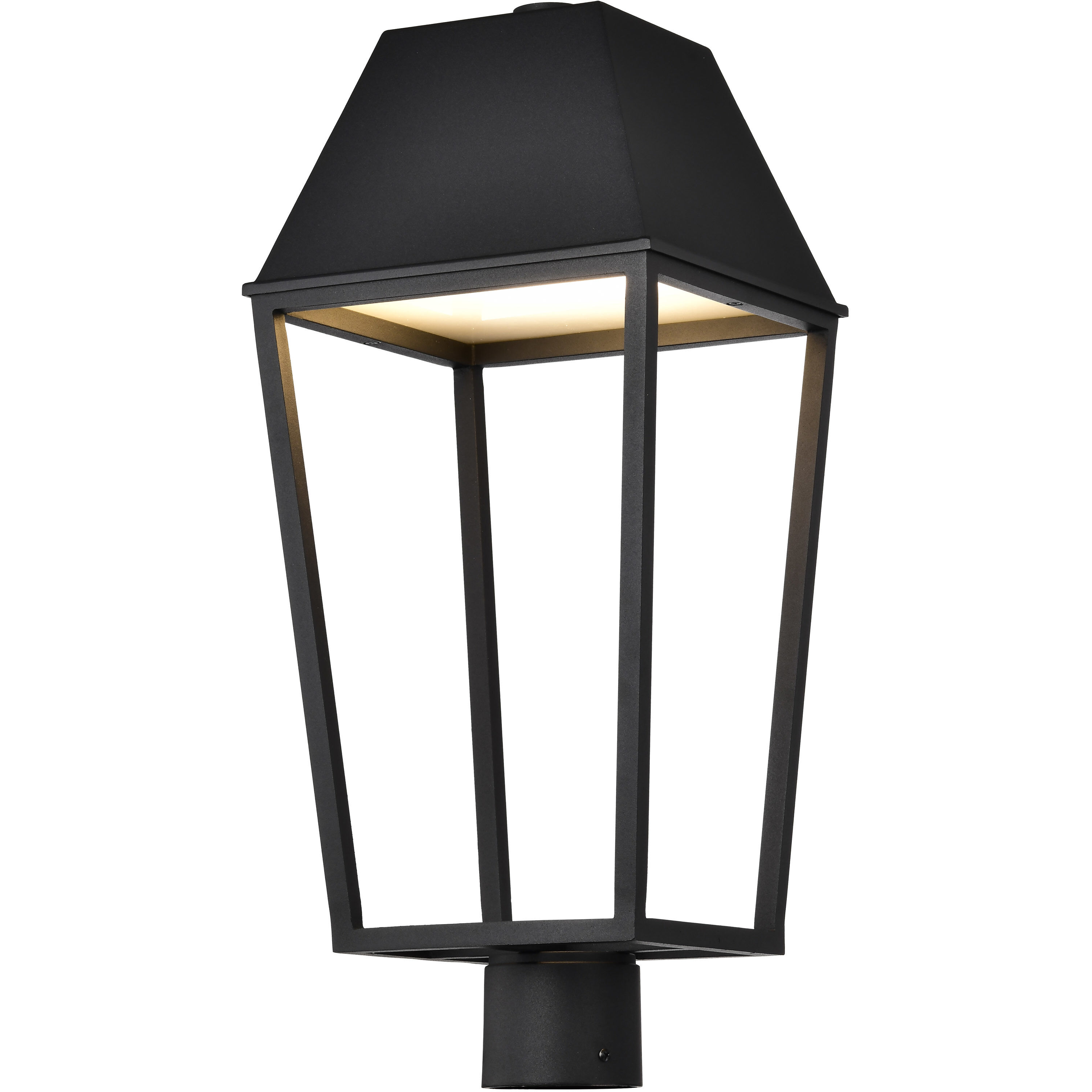 Colt LED 20 inch Matte Black Outdoor Post Light