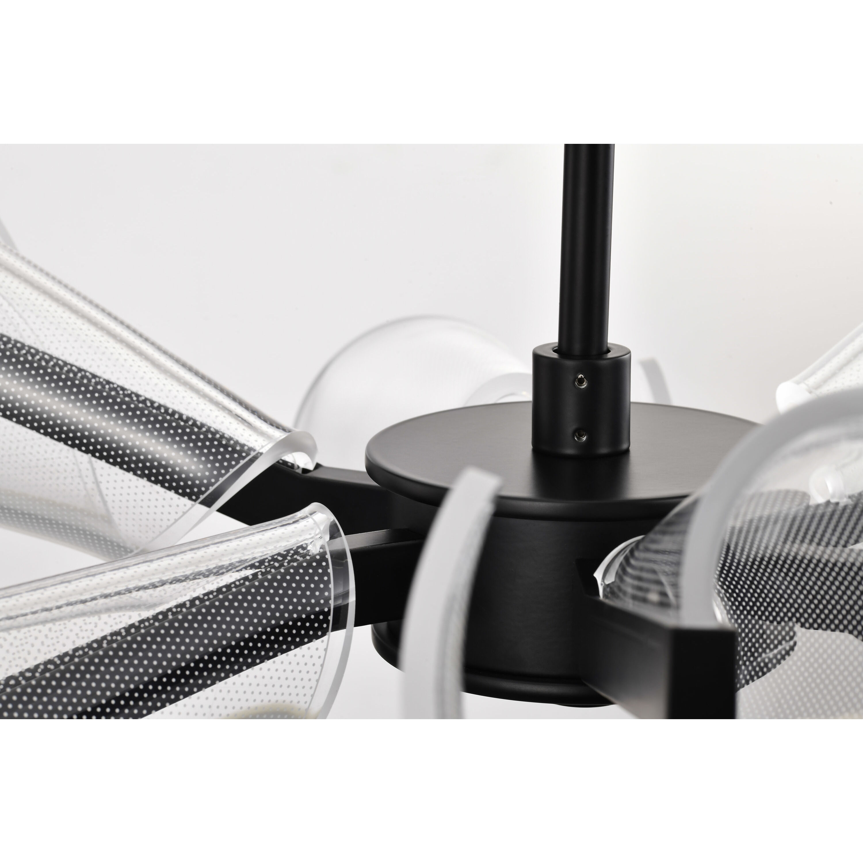 Sedona LED 28 inch Matte Black Chandelier Ceiling Light